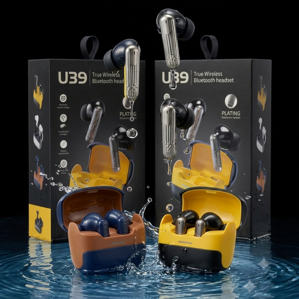 U39 Wireless Bluetooth Earbuds – Deep Bass &amp; HD Sound