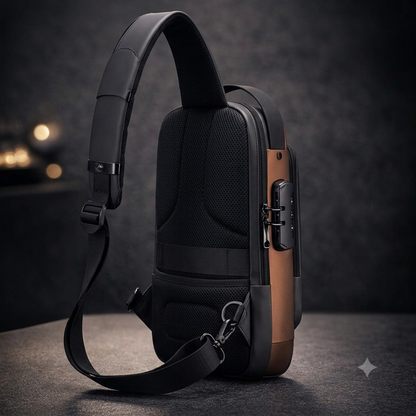 Premium Anti-Theft Sling Bag with Password Lock